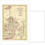 Map Kurfurstenthums Hessen, Germany, 1822 by Anonymous