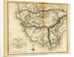 Map of Andalusia and Grenada, 1822 by Anonymous