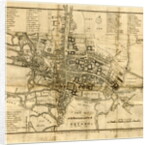 Map of Oxford, 1817 by Anonymous