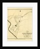 Map of an ancient fortification on the bank of the Little Miami River, Warren County, Ohio, east of Cincinnati, 19th century by Anonymous