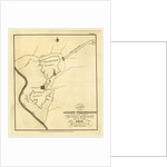 Map of an ancient fortification on the bank of the Little Miami River, Warren County, Ohio, east of Cincinnati, 19th century by Anonymous