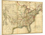 America map 1822-1823 by Anonymous