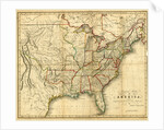 America map 1822-1823 by Anonymous