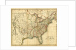 America map 1822-1823 by Anonymous