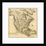 North America Map by Anonymous