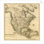 North America Map by Anonymous