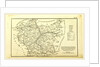 A Topographical Dictionary of the United Kingdom, Leicestershire map, UK by Anonymous