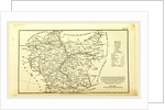 A Topographical Dictionary of the United Kingdom, Leicestershire map, UK by Anonymous