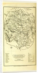 Hereford map, A Topographical Dictionary of the United Kingdom, UK by Anonymous