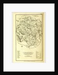 Hereford map, A Topographical Dictionary of the United Kingdom, UK by Anonymous