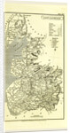 Lancashire map 1824, A Topographical Dictionary of the United Kingdom, UK by Anonymous