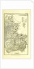 Lancashire map 1824, A Topographical Dictionary of the United Kingdom, UK by Anonymous