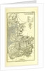 Lancashire map 1824, A Topographical Dictionary of the United Kingdom, UK by Anonymous