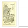 Lancashire map 1824, A Topographical Dictionary of the United Kingdom, UK by Anonymous