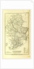 Staffordshire, map 1824, A Topographical Dictionary of the United Kingdom, UK by Anonymous