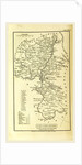 Oxfordshire, map, A Topographical Dictionary of the United Kingdom by Anonymous