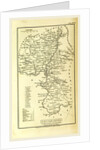 Oxfordshire, map, A Topographical Dictionary of the United Kingdom by Anonymous