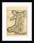 A Topographical Dictionary of the United Kingdom, Wales map by Anonymous