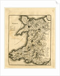 A Topographical Dictionary of the United Kingdom, Wales map by Anonymous