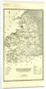 Northumberland map, 1824, UK by Anonymous
