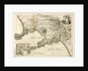 Map of Napels, Golf of Napels, Napoli e Contorni, Editore L. Galanti, Italy by Anonymous