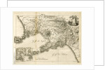 Map of Napels, Golf of Napels, Napoli e Contorni, Editore L. Galanti, Italy by Anonymous