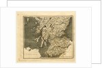 Scotland, map 1824, A Topographical Dictionary of the United Kingdom by Anonymous