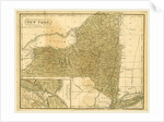 Map New York, The Boston School Atlas by Anonymous