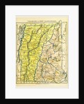 Vermont and New Hampshire, the Boston School Atlas by Anonymous