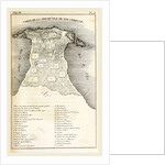Map Sidi Ferruch, Algeria, 1830 by Anonymous
