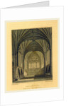 The Picturesque Beauties of Devonshire, Exeter Cathedral by Anonymous