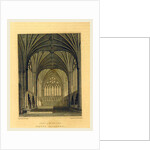 The Picturesque Beauties of Devonshire, Exeter Cathedral by Anonymous