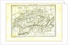 Switzerland, map by Anonymous