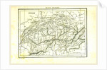 Switzerland, map by Anonymous