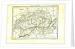 Switzerland, map by Anonymous