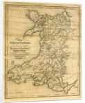 A Topographical Dictionary of Wales, map of North and South Wales by Anonymous