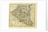 Map Belgium, 19th century by Anonymous