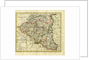 Map Belgium, 19th century by Anonymous
