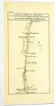 Observations on the Neilgherries, map of the route from Madras to Ootagamund by Anonymous