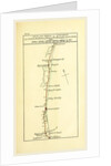 Observations on the Neilgherries, map of the route from Madras to Ootagamund by Anonymous