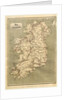 Ireland in 1834, map by Anonymous