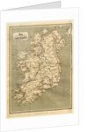 Ireland in 1834, map by Anonymous