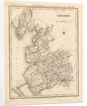 A Topographical Dictionary of England, Lancashire, map by Anonymous