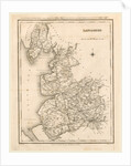 A Topographical Dictionary of England, Lancashire, map by Anonymous