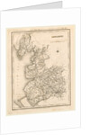 A Topographical Dictionary of England, Lancashire, map by Anonymous