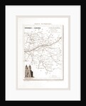 France pittoresque, map, Indre and Loire by Anonymous