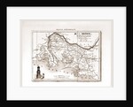 France pittoresque, Rhone, map by Anonymous