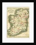 Map of Ireland, he Miseries and Beauties of Ireland by Anonymous