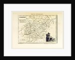 Map Correze, France pittoresque by Anonymous