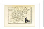Map Correze, France pittoresque by Anonymous